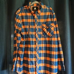 Duluth Trading Co Plaid Shirt. Men’s Tall Size